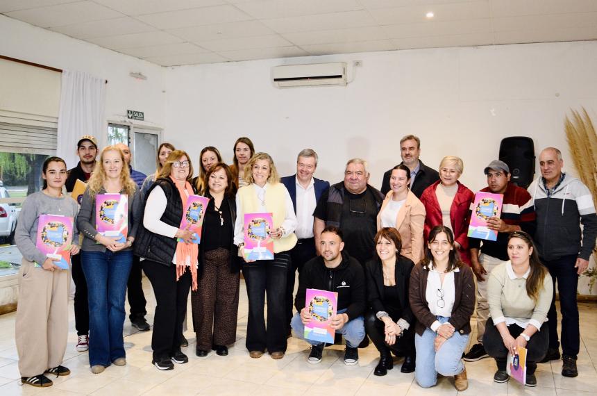 El acto en la localidad de Intendente Alvear
