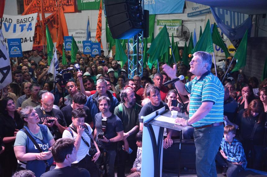 Ziliotto recordó a Perón y aprovechó para reforzar la convocatoria para el 17