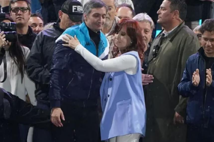 Cristina Kirchner y Maximo Kirchner
