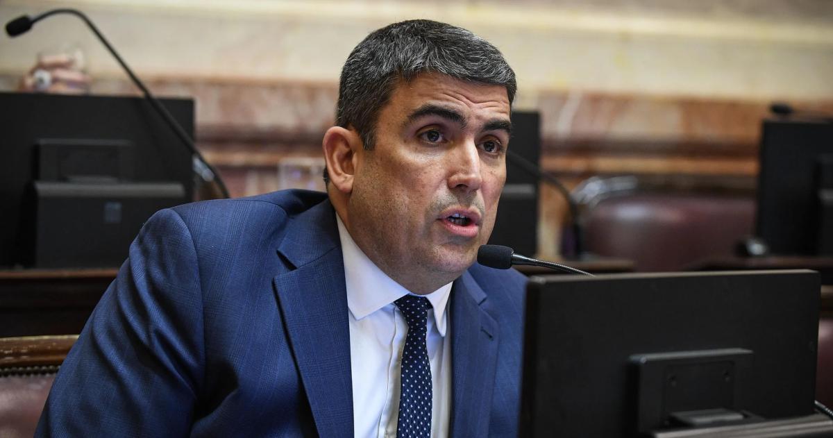 El senador pampeano Daniel Pablo Bensus�n
