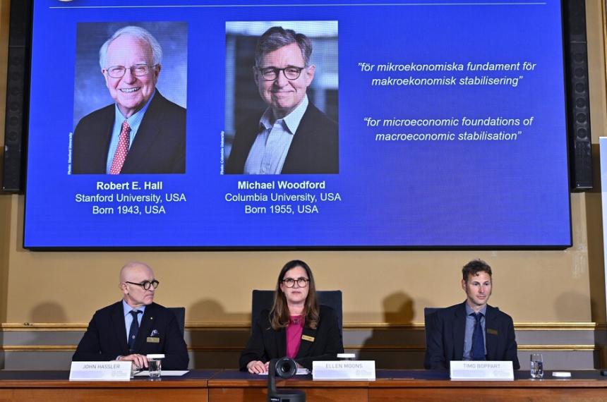 El Premio Nobel de Economía fue para dos estadounidenses que incorporaron la microeconomía al an�lisis económico