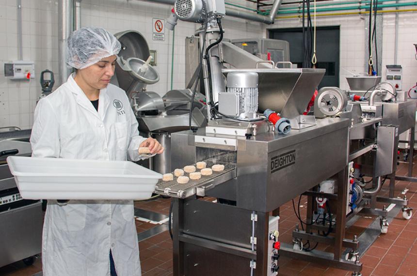 La industria alimenticia fue la m�s golpeada