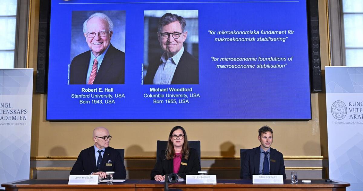 El Premio Nobel de Economía fue para dos estadounidenses que incorporaron la microeconomía al an�lisis económico
