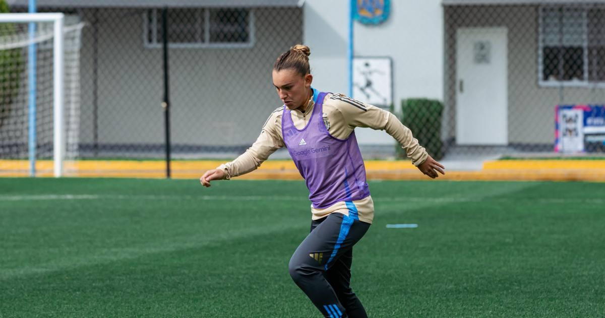 Agus volver� a ser la capitana del equipo nacional en otro Mundial con la camiseta de la selección nacional