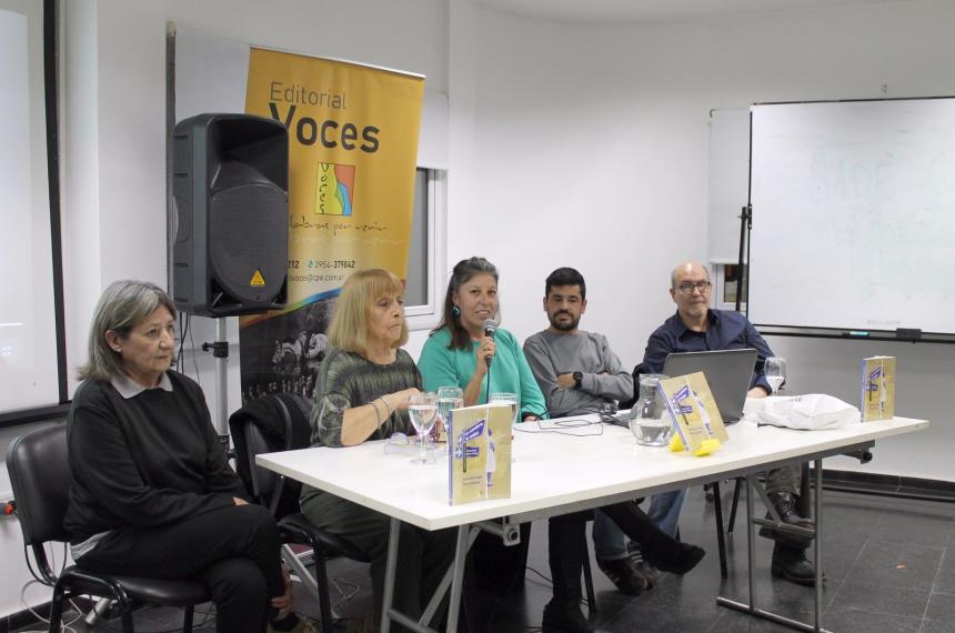 La presentación se hizo en el marco de la Feria del Libro
