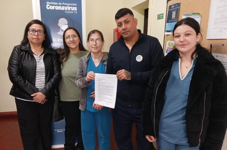 Los representantes gremiales entregaron el petitorio en el despacho del ministro de Salud