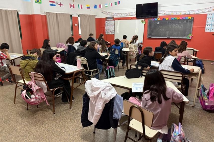 Las evaluaciones son en nivel primerio y secundario