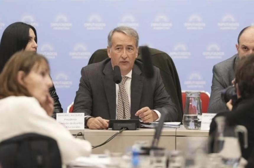 Nicol�s Mayoraz presidente de la comisión de Asuntos Constitucionales