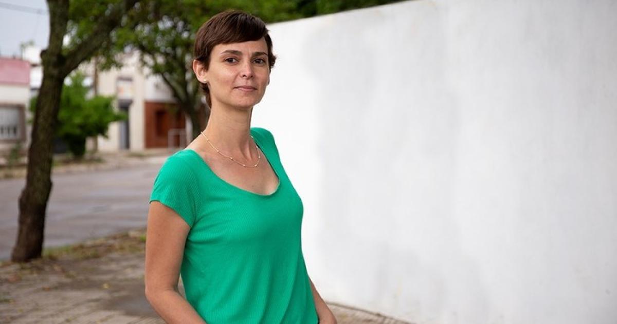La escritora Ángeles Alemandi parte de la organización y coordinadora