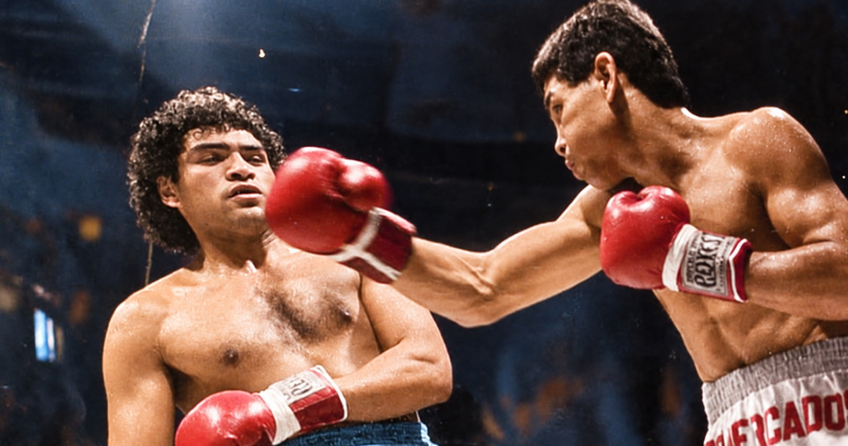 Castro y Marinangeli se enfrentaron en Santa Rosa en 1990 por el sudamericano s�per welter