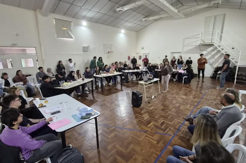 El encuentro en la Escuela de Apoyo a la Inclusión N� 1