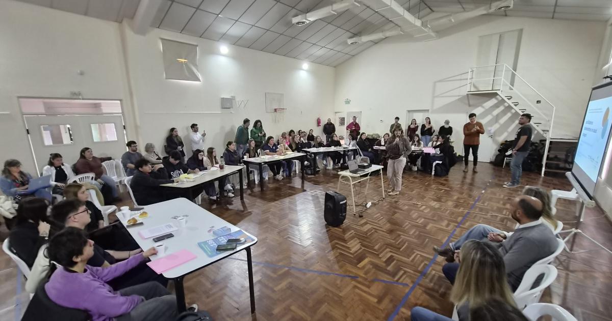 El encuentro en la Escuela de Apoyo a la Inclusión N� 1
