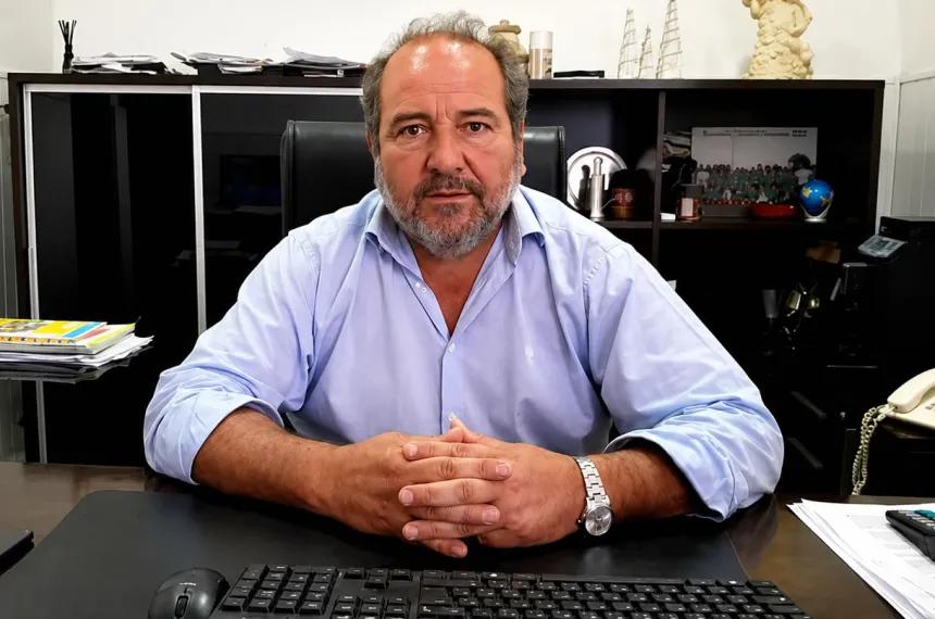 José Luis Galloti intendente de Bernardo Larroudé