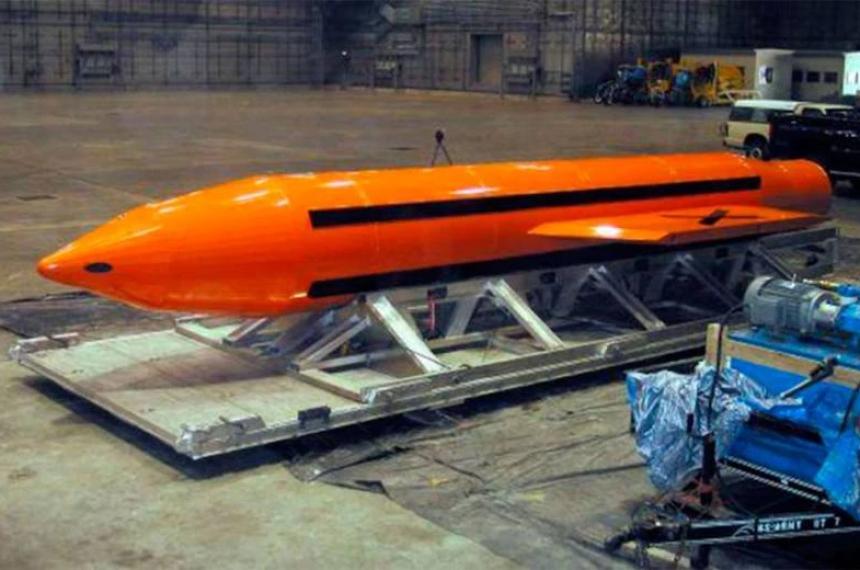 El gobierno estadounidense contempla el uso del armamento no nuclear m�s potente de su inventario en nuevos planes de ataque
