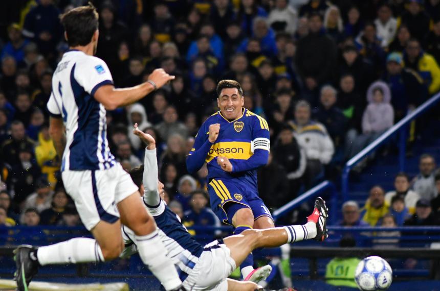Merentiel define para el empate de Boca