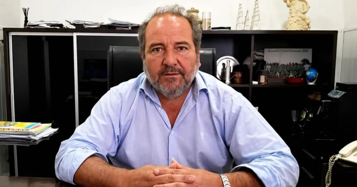 José Luis Galloti intendente de Bernardo Larroudé