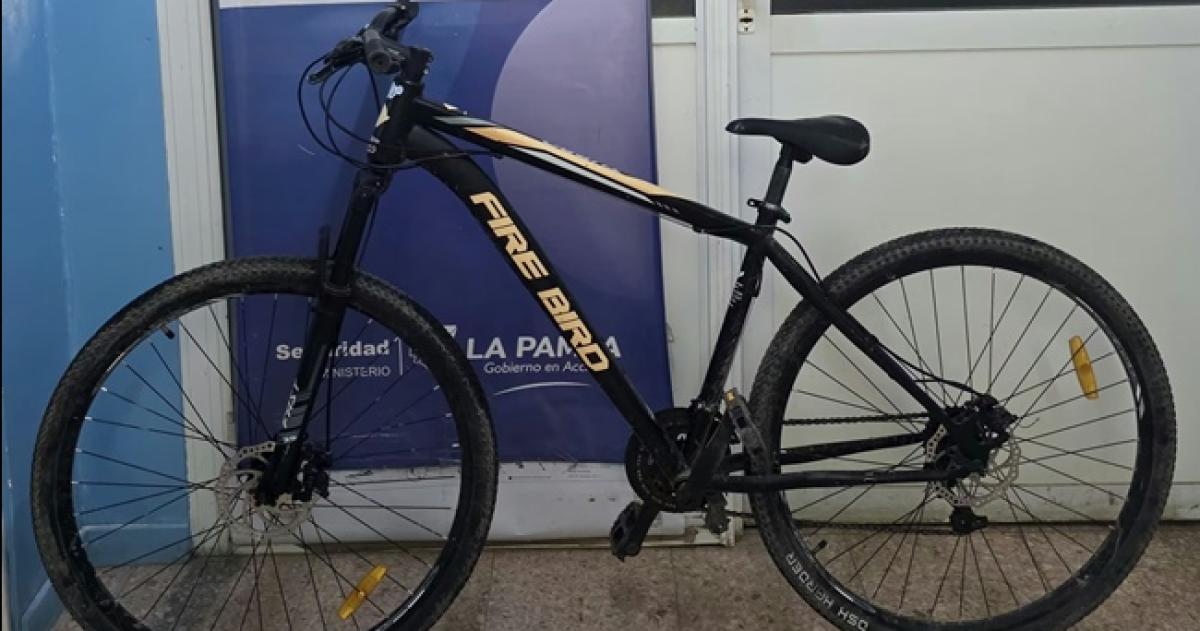 La bicicleta fue restituída a su propietario