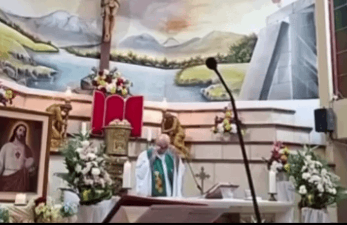 Ocurrió en la Parroquia del Perpetuo Socorro de Guayaquil en Ecuador