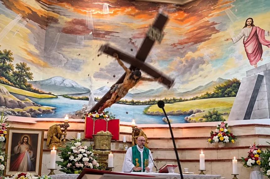 Ocurrió en la Parroquia del Perpetuo Socorro de Guayaquil en Ecuador