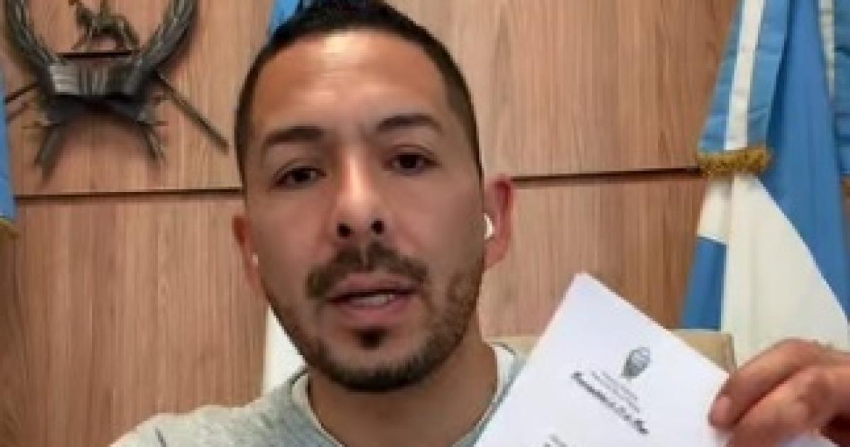 El intendente de 25 de Mayo publicó un video en sus redes sociales