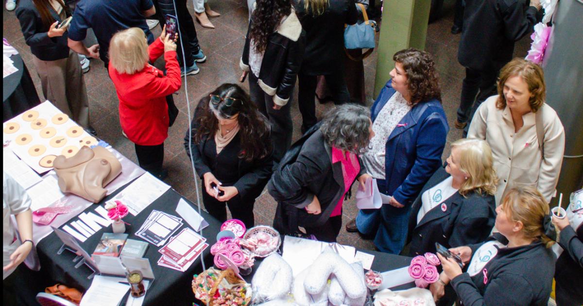 La jornada formó parte de las actividades de Octubre Rosa