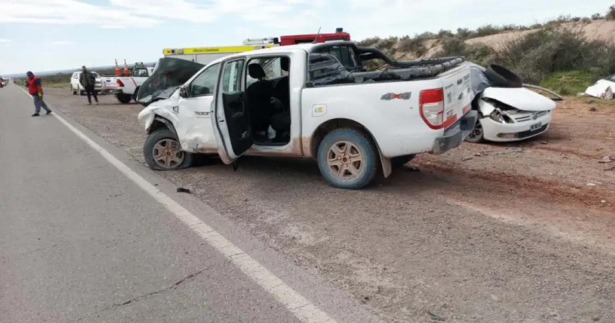 Las malas condiciones del tramo vial se cobraron otra vida (foto Diario Río Negro)