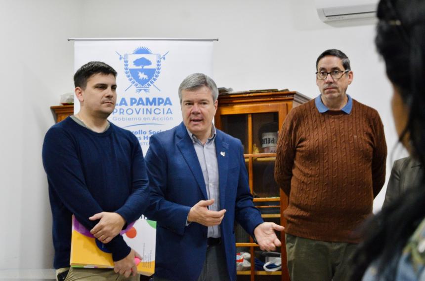 Álvarez ponderó la continuidad de los esquemas de financiamiento sostenidos por la gestión de Ziliotto