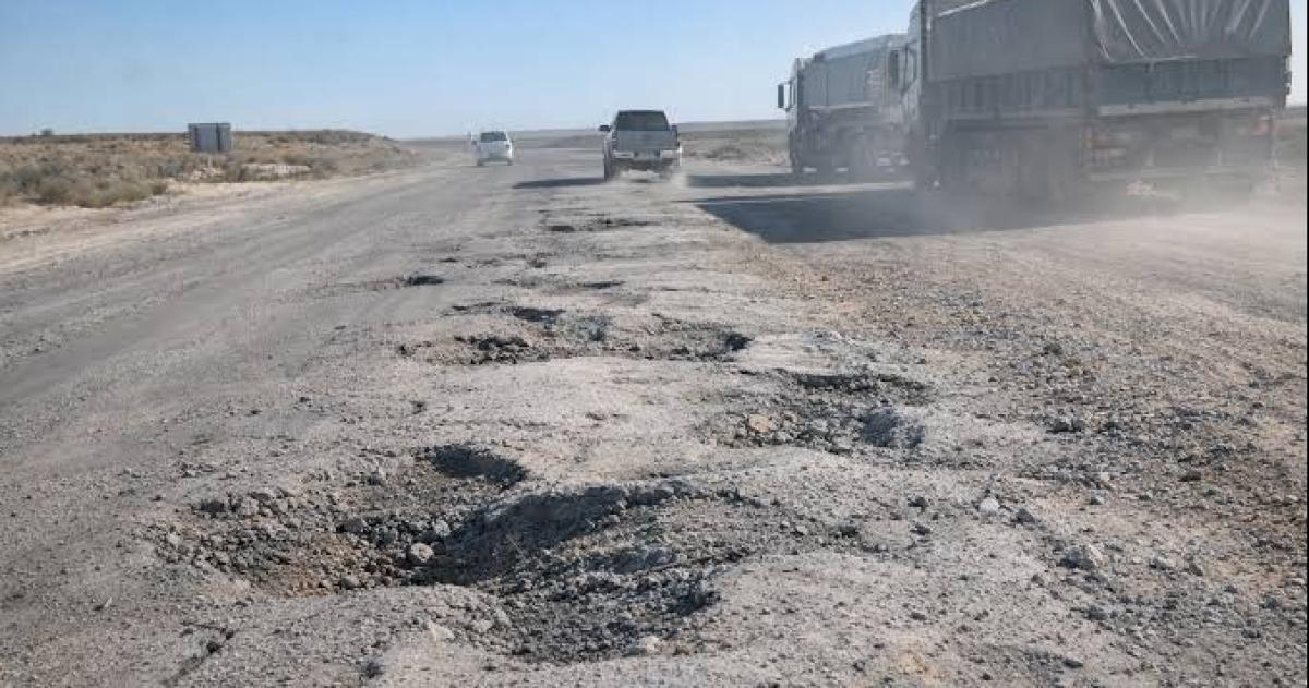 El reclamo principal es el deplorable estado de la Ruta Nacional 151