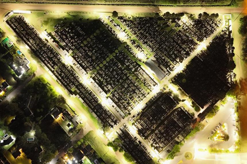 El municipio piquense aumentó la iluminación en el predio