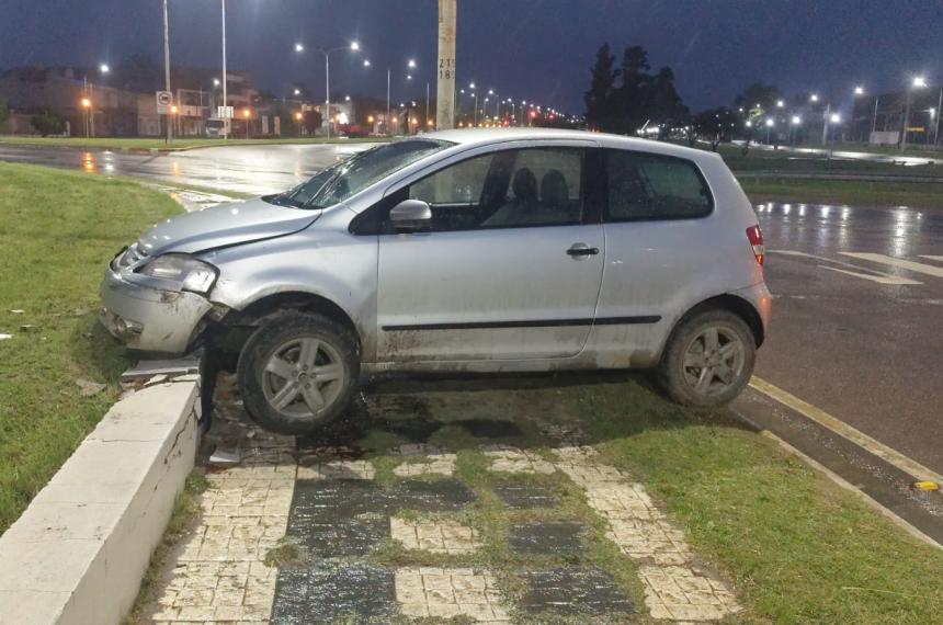 El hecho ocurrió a las 5 de la mañana en la intersección de Circunvalación y Luro