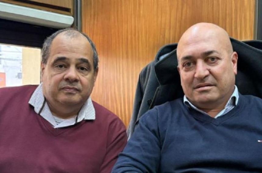 Walter Vaccaro y Alejandro Caram representantes de las defensorías de la provincia La Asociación viene haciendo planteos sin que haya respuestas
