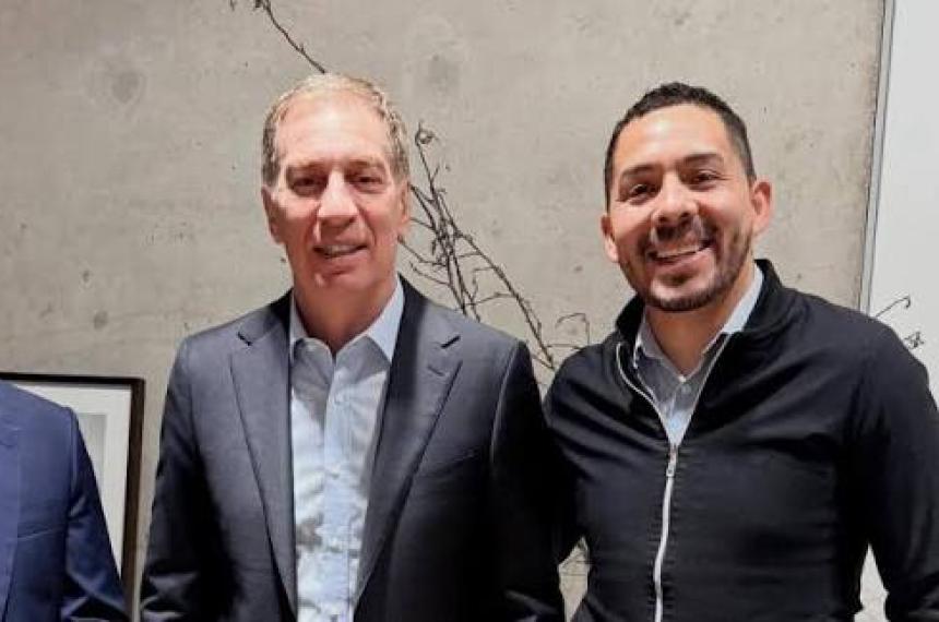 Monsalve se muestra en sintonía con Colo Santilli y el vocero Adri�n Ravier