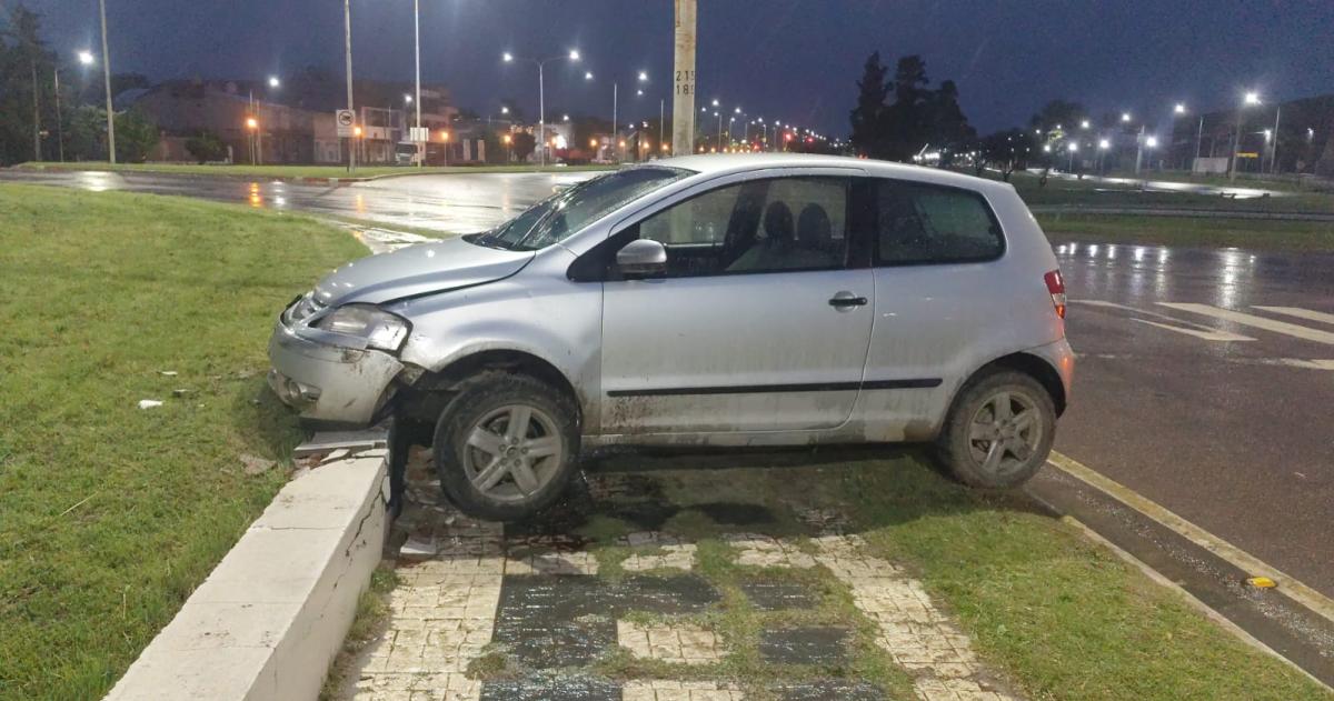 El hecho ocurrió a las 5 de la mañana en la intersección de Circunvalación y Luro