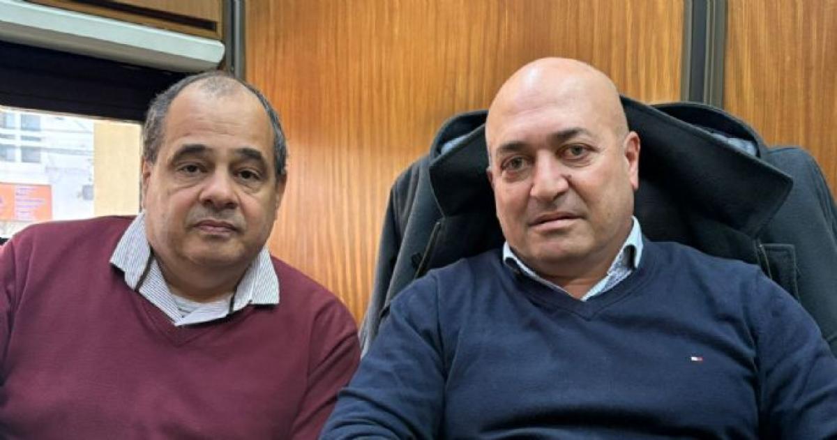 Walter Vaccaro y Alejandro Caram representantes de las defensorías de la provincia La Asociación viene haciendo planteos sin que haya respuestas