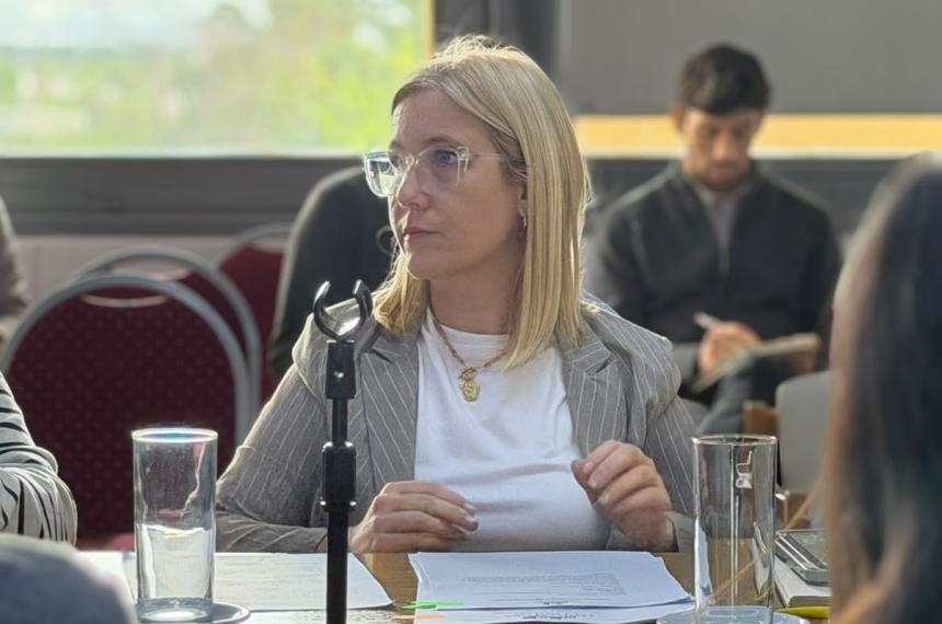 La diputada provincial Celeste Rivas