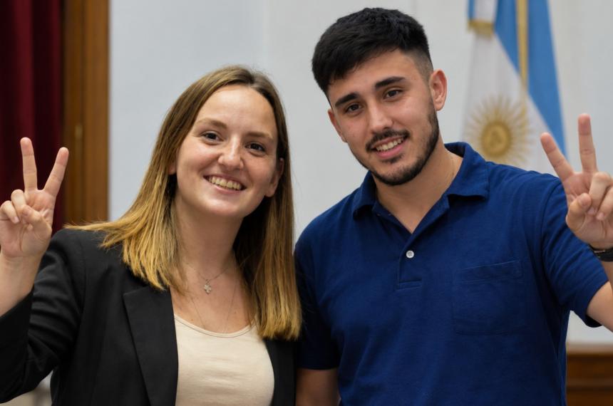 Camila Kroneberger y Dino Gorosito Imagen creada con IA