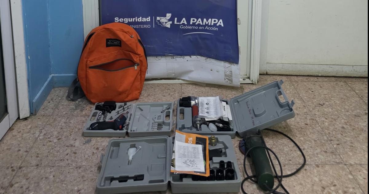 El botín recuperado por la Seccional Segunda