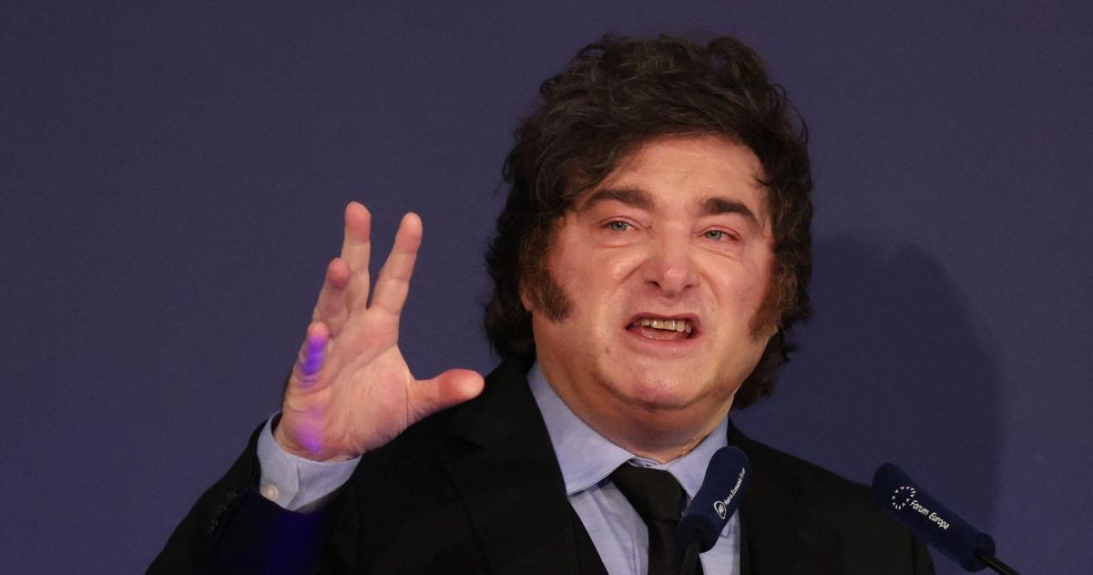 El presidente Javier Milei