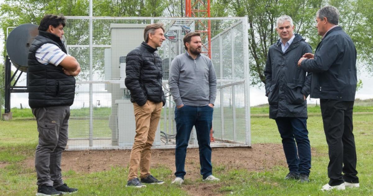 La obra fue posible por un acuerdo entre EMPATEL y Claro