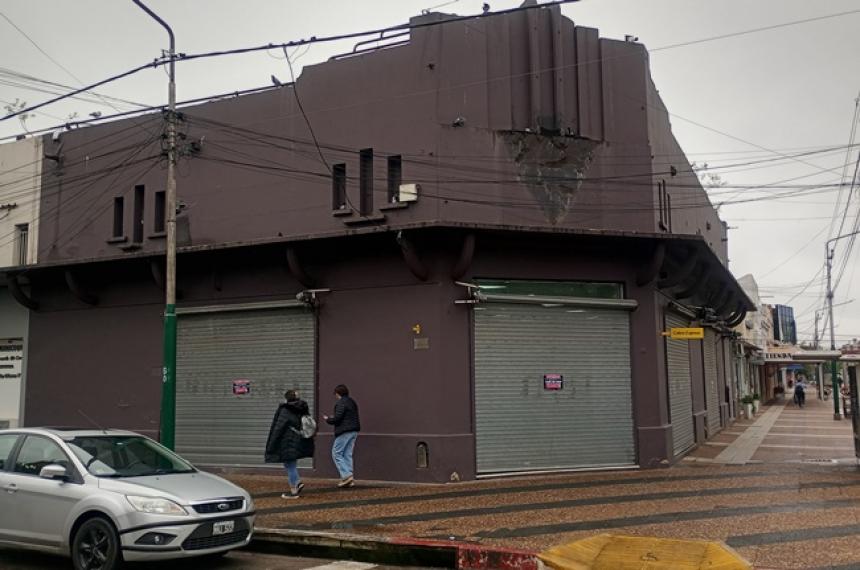 La sucursal de Megatone en General Pico permanece cerrada y sin cartelería comercial
