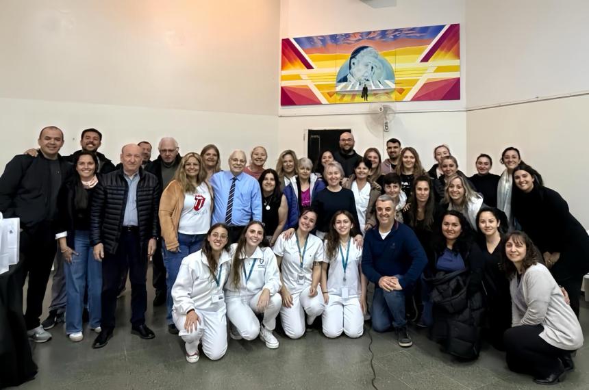 Las jornadas comenzaron con talleres escolares en la Escuela N° 33