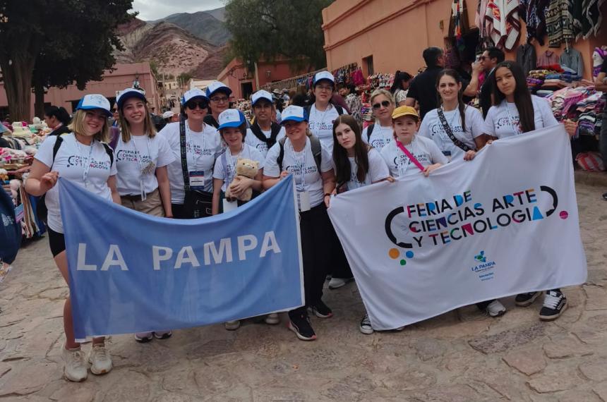 Proyectos pampeanos fueron reconocidos en la Feria Nacional de Ciencias Arte y Tecnología