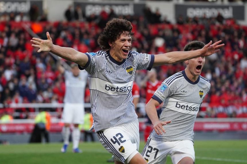 Jagger Herrera le dio el triunfo a Boca en Avellaneda