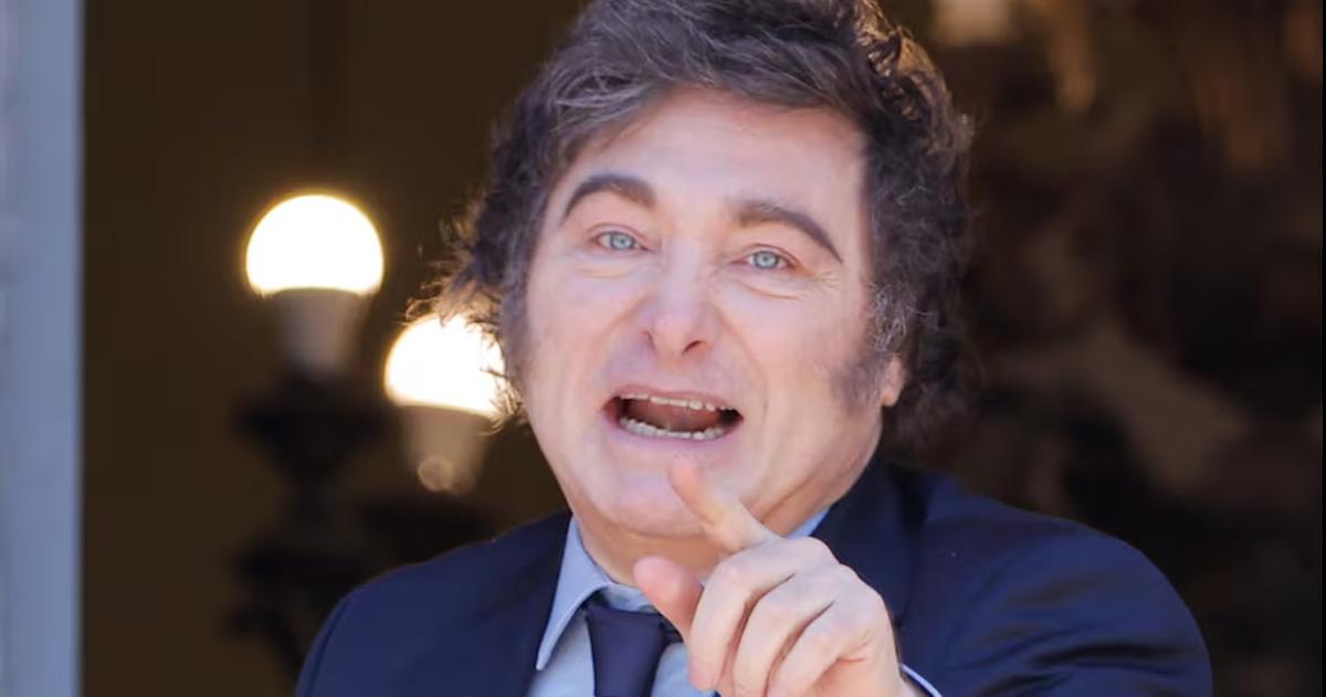 El presidente Javier Milei