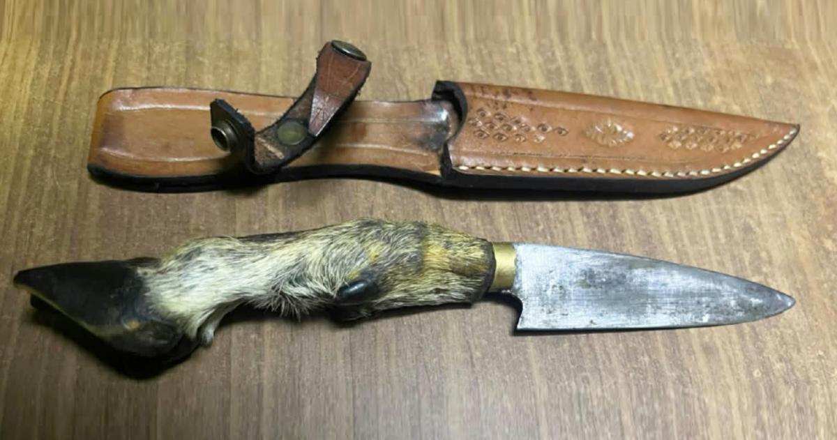 El arma que la policía le secuestró a la mujer de 29 años