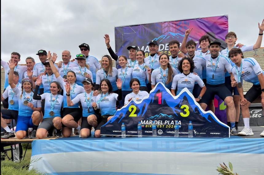 Todos los campeones en el Mar del Plata BikeFest
