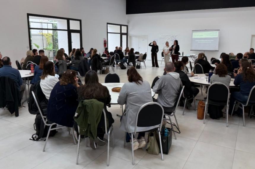 El encuentro formativo alcanzó a docentes del nivel secundario