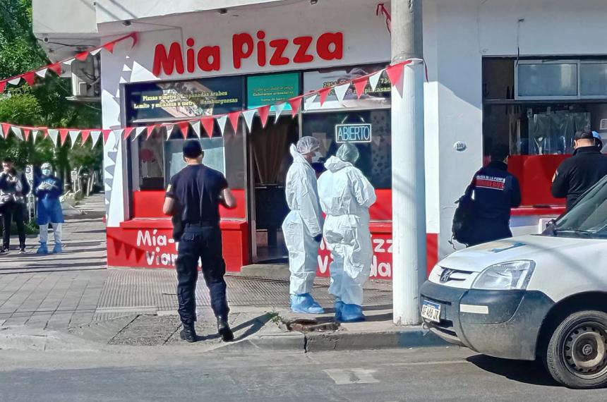 Ocurrió este martes en el comercio gastronómico ubicado en pleno centro santarroseño