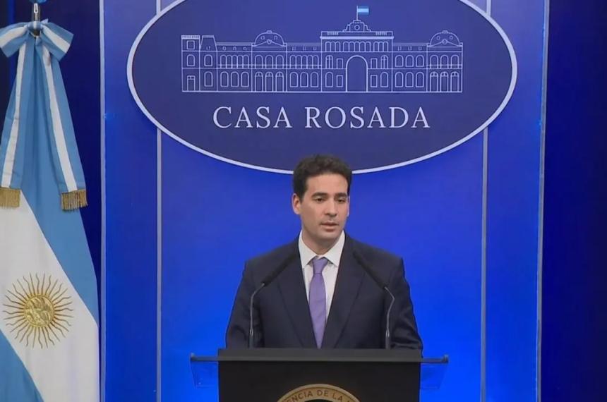 El vocero presidencial Adri�n Ravier