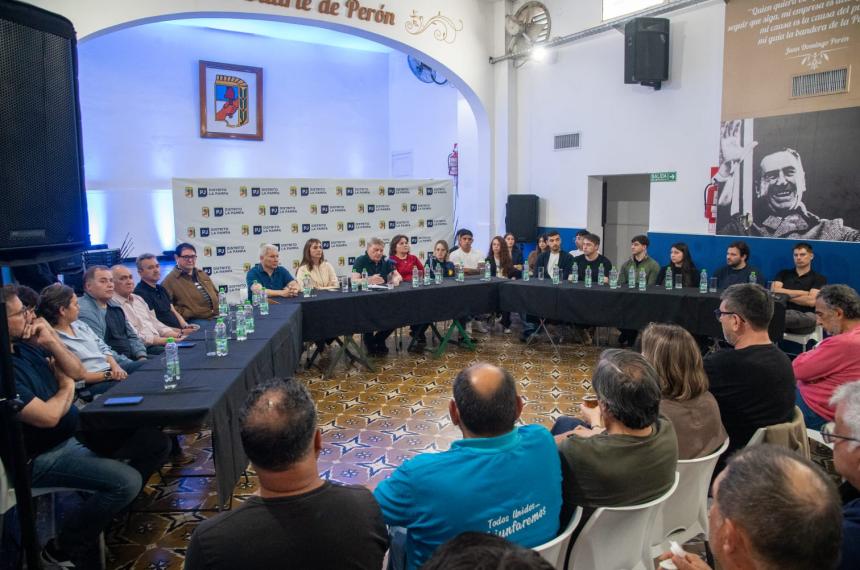El encuentro del PJ de este martes por la tarde- hay referentes de todas las líneas